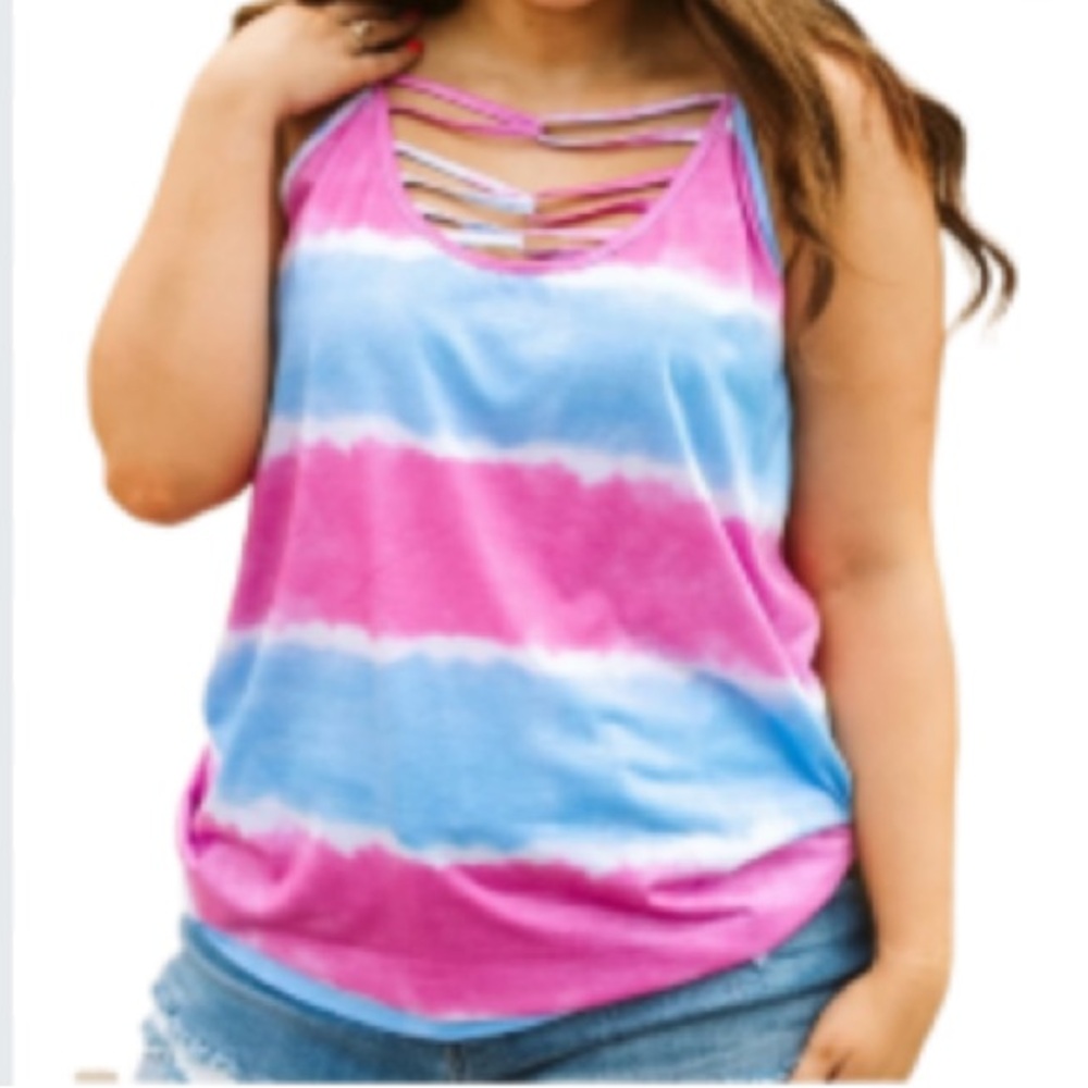 NWOT Swimsuit Coverup/Tank top Plus Size 4X